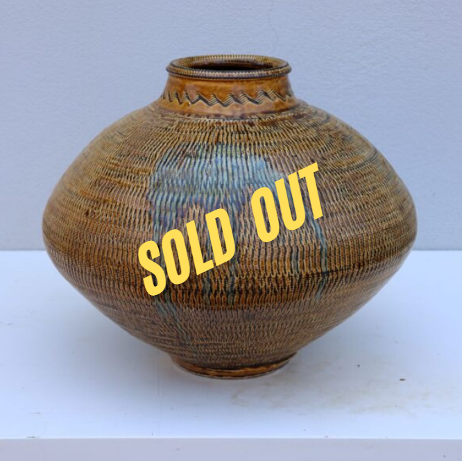 小鹿田焼　大壺　骨董品　陶芸 骨董品 小鹿田焼 大壺